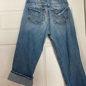 Big Star capri jeans size 30 mid rise Maddie fit